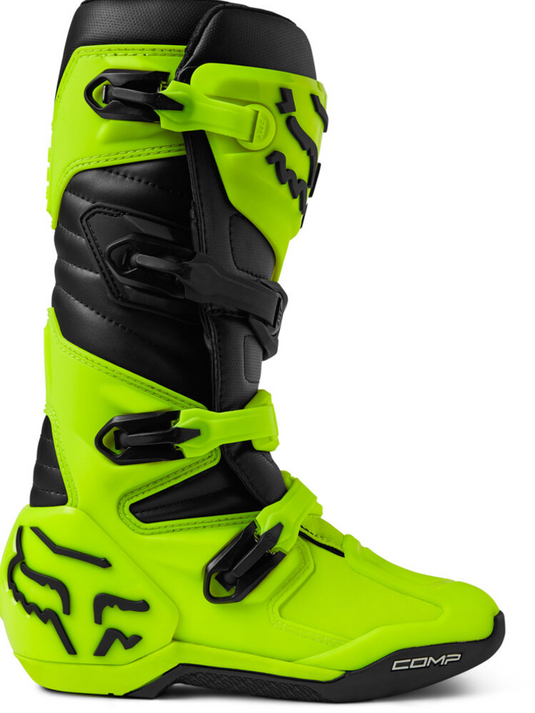 FOX COMP BOOT, FLUO YELLOW MX23