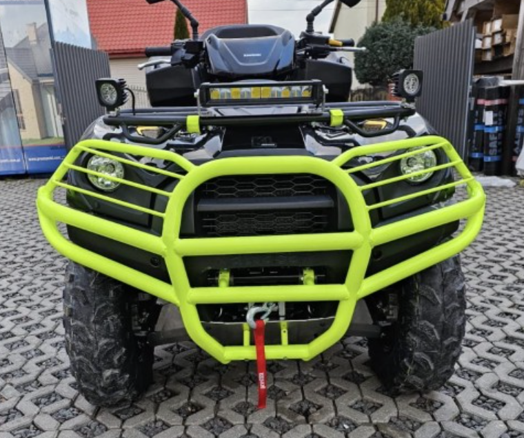 Load image into Gallery viewer, FRONT BUMPER KAWASAKI KVF 750 BRUTE FORCE 2012-2024 (Lime color)
