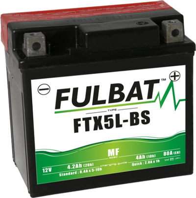 FULBAT BATTERY 12V/4AH FTX5L-BS (YTX5L-BS) 