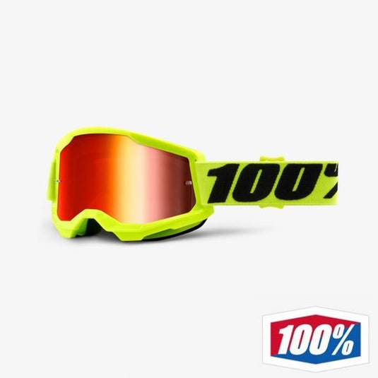 100 PROCENT YELLOW FLUO Goggles 50028-00016
