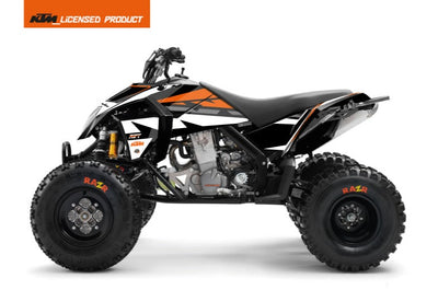 KIT DECO QUAD RIFT KTM 450-525 SX NOIR ORANGE