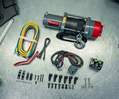COMEUP CUB 3S 12V STD, 3000LBS, SYNTHETIC ROPE