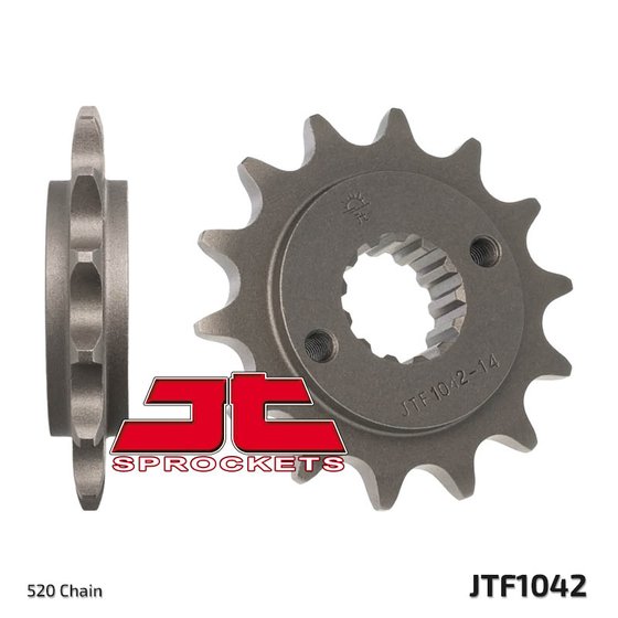 JT FRONT SPROCKET KYMCO 250 300 MAXXER MXU KXR QUAD JTF1042