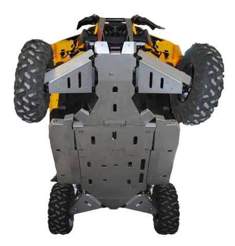 RICOCHET ATV CAN-AM MAVERICK X-XC 2014-15, COMPLETE SKIDPLATE SET