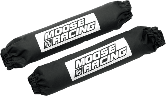 MOOOSE ATV/QUAD SHOCK COVER BLACK UNIVERSAL - PAIR