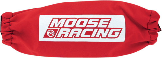 MOOOSE ATV/QUAD SHOCK COVER RED UNIVERSAL - 1 PIECE