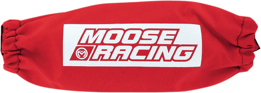 MOOOSE ATV/QUAD SHOCK COVER RED UNIVERSAL - 1 PIECE