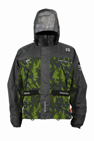 FINNTRAIL JACKET MUDWAY CAMOGREEN