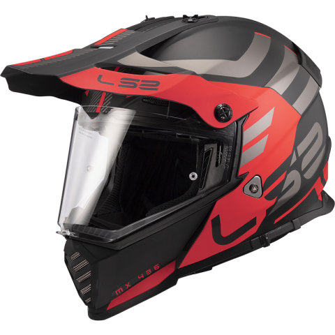 LS2 MX436 PIONEER EVO ADVENTURER BLACK 404364031