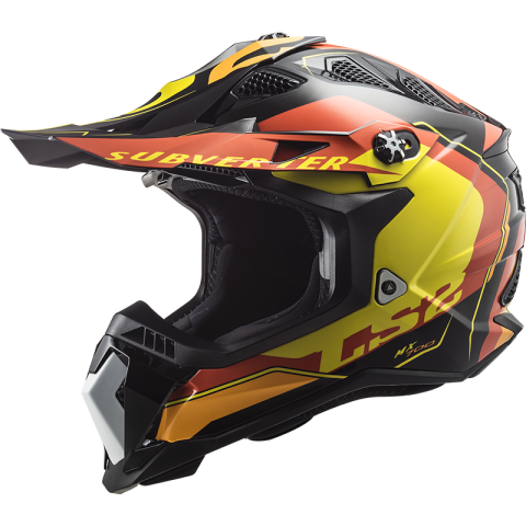 LS2 MX700 SUBVERTER ARCHED YELLOW RED 407003154