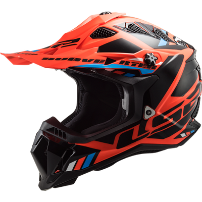 LS2 MX700 SUBVERTER STOMP FLUO ORANGE 407003052