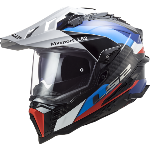 Chargez l&#39;image dans la visionneuse de la galerie, LS2 MX701 EXPLORER C FRONTIER G.BLACK BLUE HELMET 407016112-MASTER
