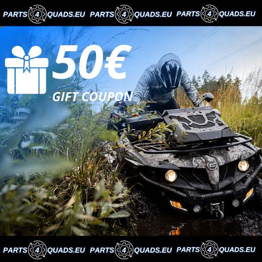 GIFT CARD 50€ - parts4quads.eu