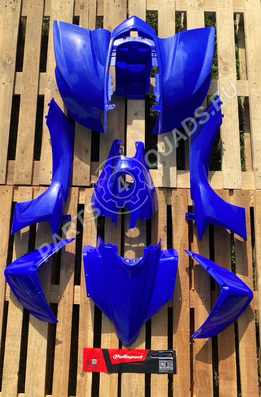 Plastiksatz Polisport Yamaha YFZ 450 2004-2008 Blau 90075