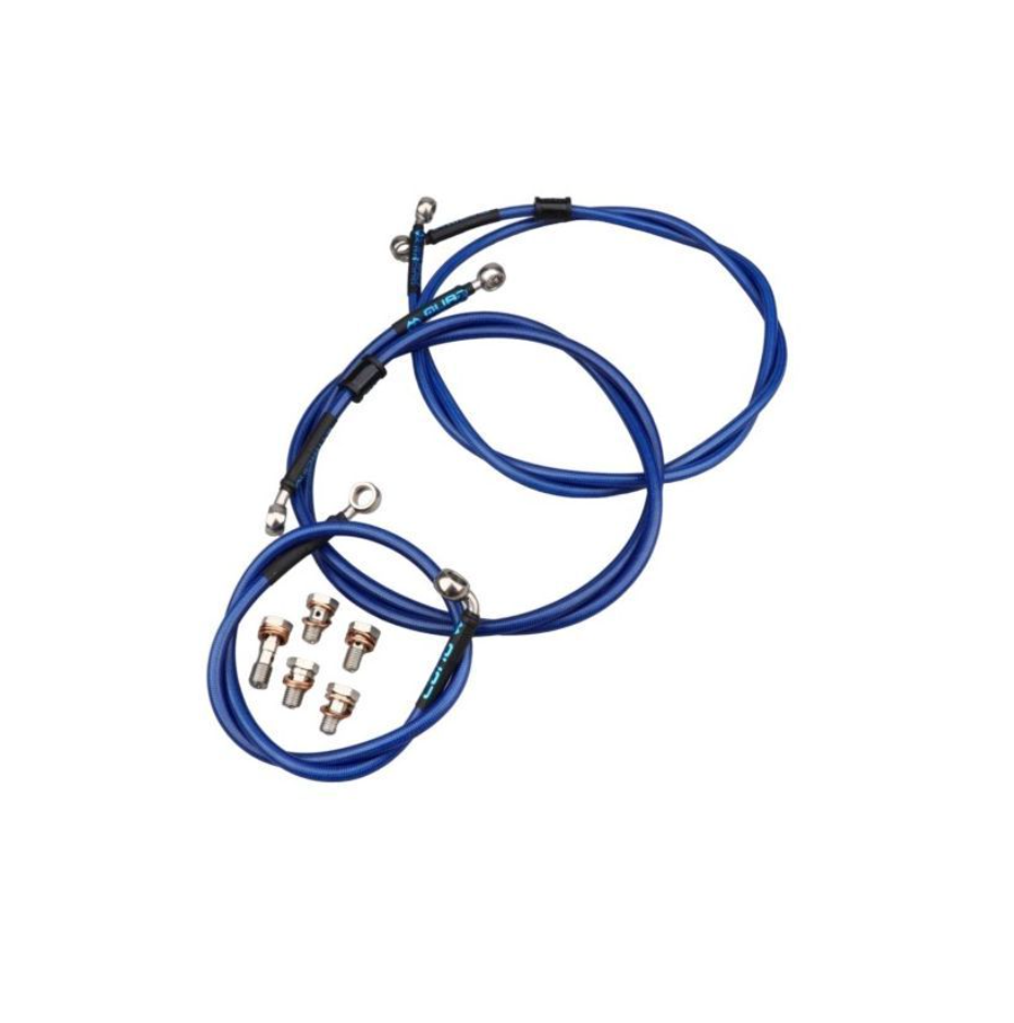 Front and Rear Performance Brake Line Kit Yamaha YFZ 450 04-15 QR-FR9624BL