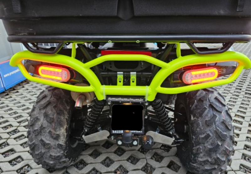 Load image into Gallery viewer, REAR BUMPER KAWASAKI KVF 750 BRUTE FORCE 2012- 2024 (Lime color)
