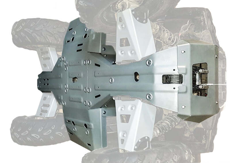 RIVAL Skid Plate - Aluminium Polaris Sportsman 450/570 2444.7446.1