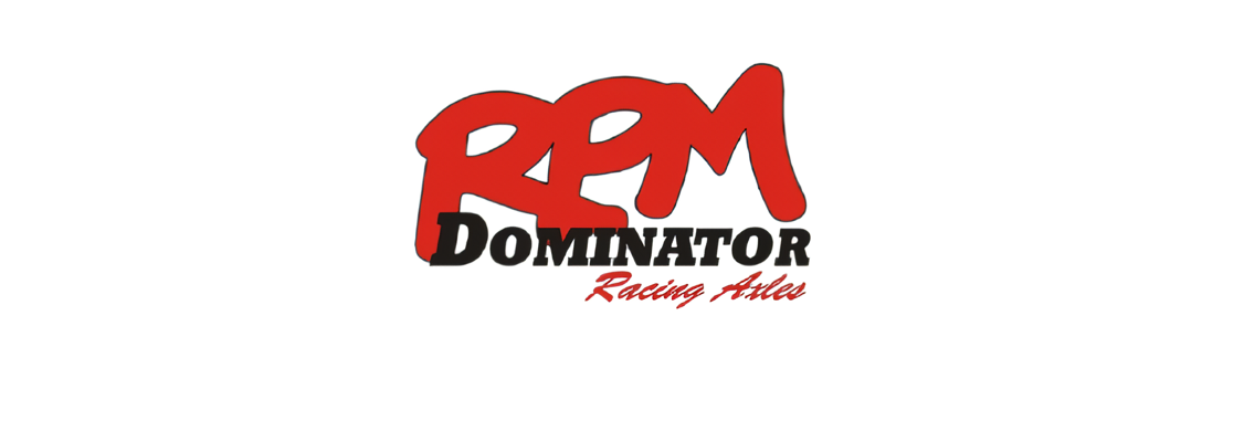 RPM Dominator racing axles logo mobile