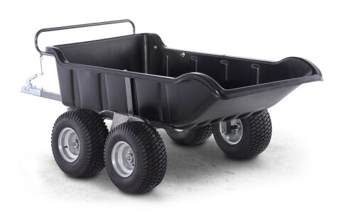 Load image into Gallery viewer, SHARK ATV TRAILER GARDEN 680 BLACK, 4 WHEEL 800-SP3-BL
