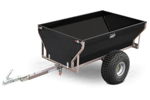 Load image into Gallery viewer, SHARK ATV TRAILER WOOD 550 BLACK farm quad forest  800-S1W-BL
