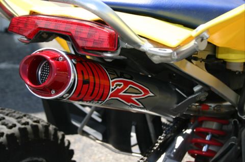 Laden Sie das Bild in Galerie -Viewer, BIG GUN SUZUKI LT-R 450 FULL EXHAUST SYSTEM 09-5463
