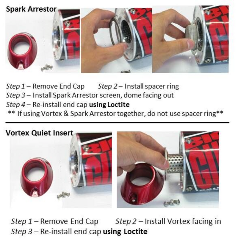 Load image into Gallery viewer, VORTEX QUIET INSERT - 2&quot; LONG (-4DB -5DB)
