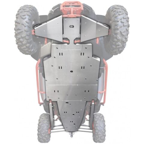 XRW COMPLETE SKID PLATES KIT ALU - SEGWAY VILLAIN SX10 110300503NA