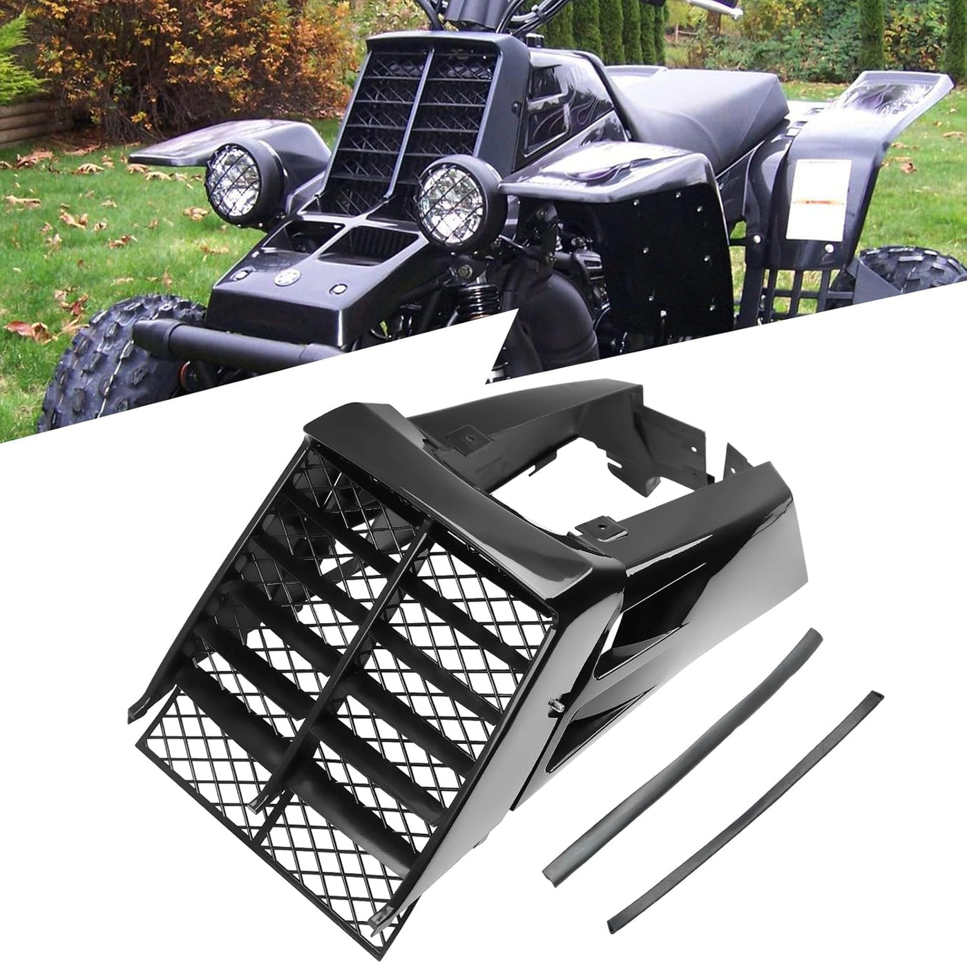 TANK SIDE COVERS RADIATOR SHROUDS YAMAHA BANSHEE YFZ350