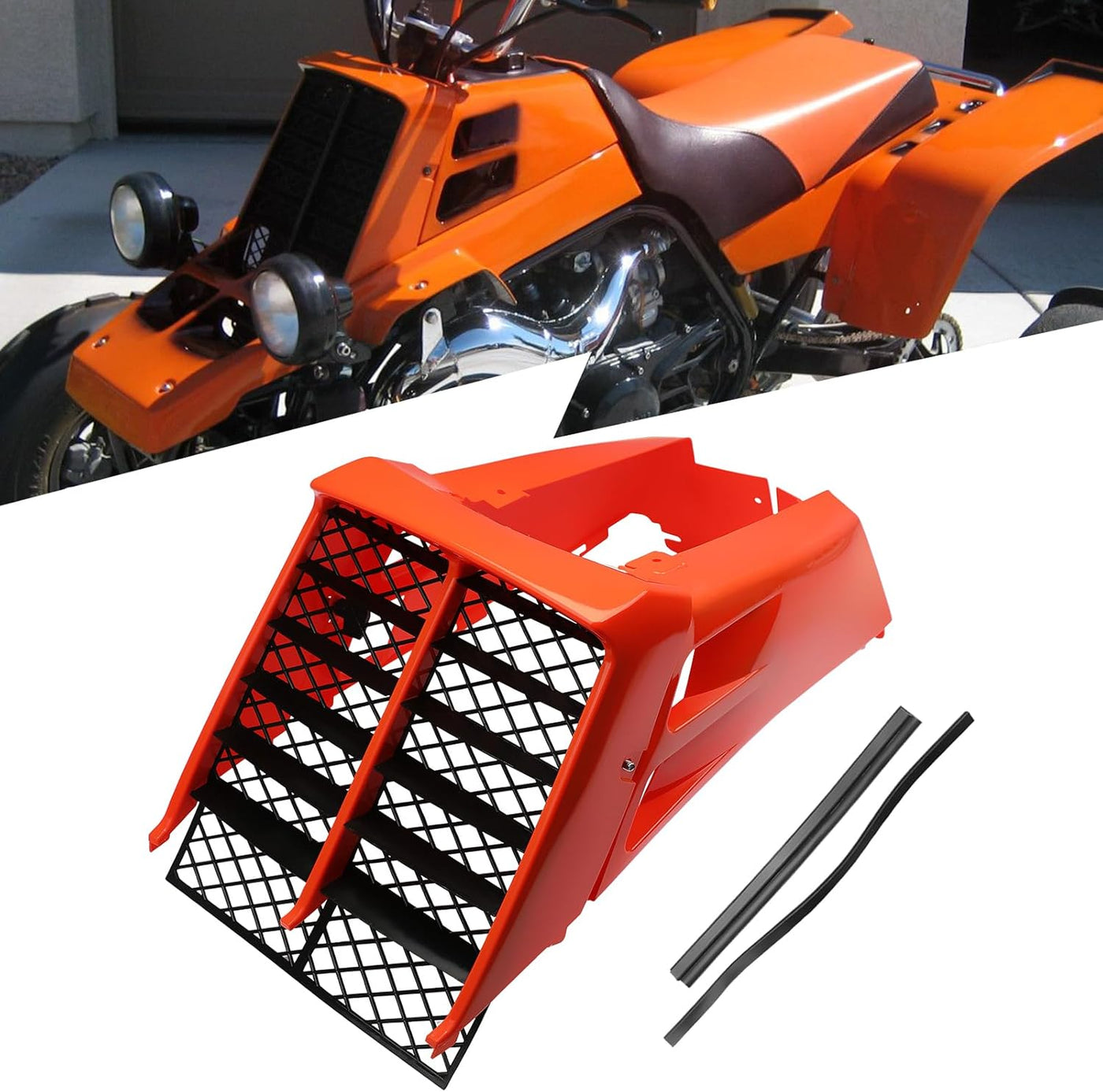 TANK SIDE COVERS RADIATOR SHROUDS YAMAHA BANSHEE YFZ350
