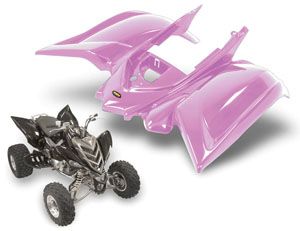 Yamaha YFZ450 HECKKOTFLÜGEL ROSA